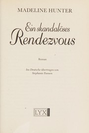 Cover of: Ein skandalöses Rendezvous: Roman