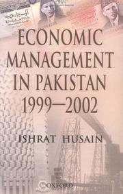 Cover of: Economic management in Pakistan, 1999-2002