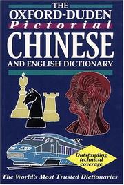 Cover of: The Oxford-Duden Pictorial English & Chinese Dictionary