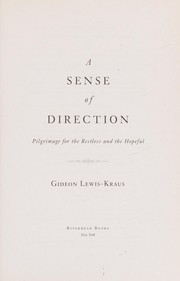 Cover of: A sense of direction by Gideon Lewis-Kraus