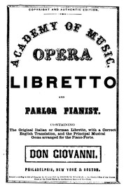 Cover of: Don Giovanni