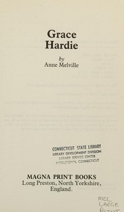 Cover of: Grace Hardie by Anne Melville