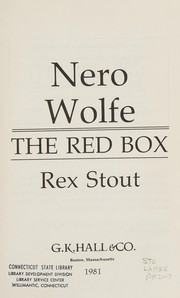 Cover of: The Red Box