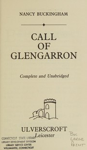 Cover of: Call of Glengarron