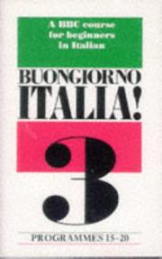 Cover of: Buongiorno Italia (Language) by Joseph Cremona, Joseph Cremona