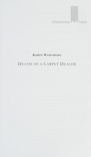 Death of a carpet dealer by Karin Wahlberg