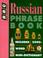 Cover of: Russian Phrase Book (BBC Phrase Books)