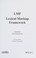 Cover of: LMF lexical markup framework