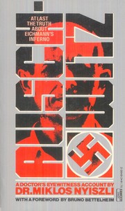 Cover of: Auschwitz by Miklós Nyiszli