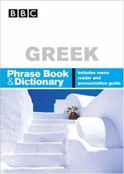 Cover of: BBC Greek Phrase Book & Dictionary (Phrase Book) by Phillippa Goodrich