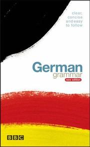 Cover of: "BBC" German Grammar (Language Guide) by 
