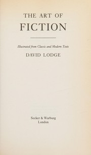 Cover of: The art of fiction by David Lodge