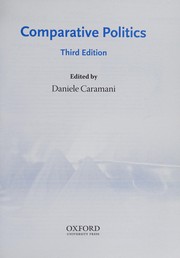 Cover of: Comparative Politics by Daniele Caramani