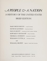 Cover of: A People & a nation: a history of the United States
