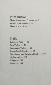 Cover of: Kananaskis Country Ski Trails