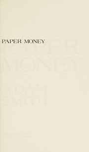 Cover of: Paper money by Adam Smith