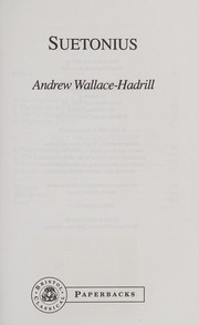 Suetonius by Andrew Wallace-Hadrill