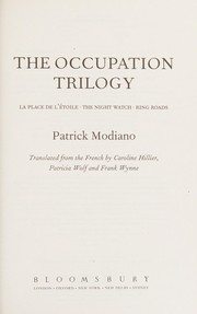 Cover of: Occupation Trilogy by Patrick Modiano