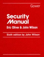 Security manual by Eric Oliver
