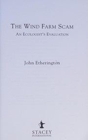 The wind farm scam by John R. Etherington