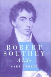 Cover of: Robert Southey by Storey, Mark