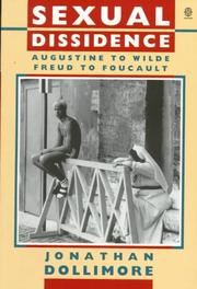 Cover of: Sexual dissidence: Augustine to Wilde, Freud to Foucault