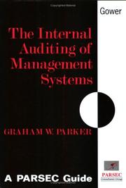 Cover of: The internal auditing of management systems by Graham W. Parker