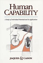 Cover of: Human Capability