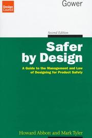 Safer by design by Howard Abbott