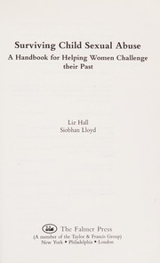 Cover of: Surviving child sexual abuse: a handbook for helping women challenge their past