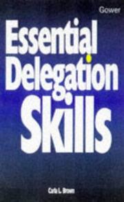 Cover of: Essential Delegation Skills (The Smart Management Guides Series)