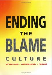 Cover of: Ending the blame culture