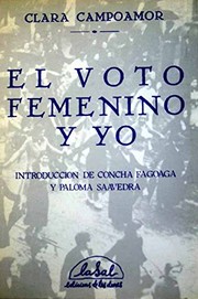Cover of: El voto femenino y yo: Mi pecado mortal
