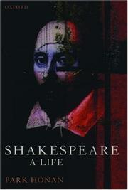 Cover of: Shakespeare: A Life