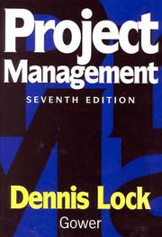 Cover of: Project Management by Dennis Lock, Dennis Lock