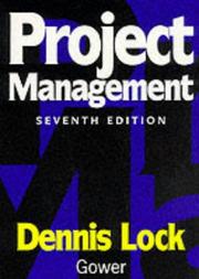 Cover of: Project Management by Dennis Lock