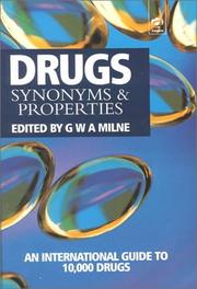 Cover of: Drugs: Synonyms and Properties