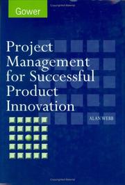 Cover of: Project management for successful product innovation