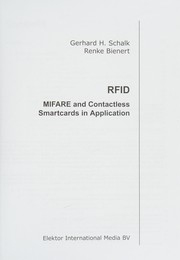 Cover of: RFID by Gerhard H. Schalk