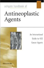 Cover of: Ashgate Handbook of Antineoplastic Agents