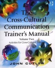 Cover of: The Cross-Cultural Communication Trainer's Manual: Activities for Cross-Cultural Training