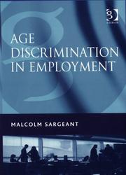 Cover of: Age Discrimination in Employment