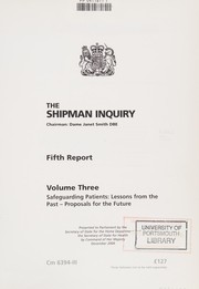 The Shipman Inquiry by Smith, Janet Dame