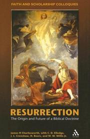 Cover of: Resurrection by James H. Charlesworth