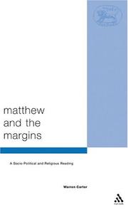Cover of: Matthew And The Margins