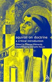 Cover of: Aquinas on doctrine by edited by Thomas G. Weinandy, Daniel A. Keating, and John P. Yocum.