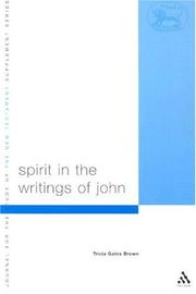 Cover of: Spirit in the Writings of John: Johannine Pneumatology in Social-Scientific Perspective (Journal for the Study of the New Testament)