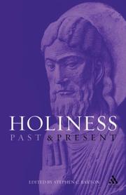 Cover of: Holiness by Stephen Barton
