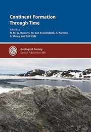 Cover of: Continent formation through time