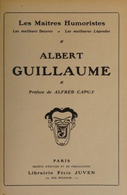 Cover of: Albert Guillaume